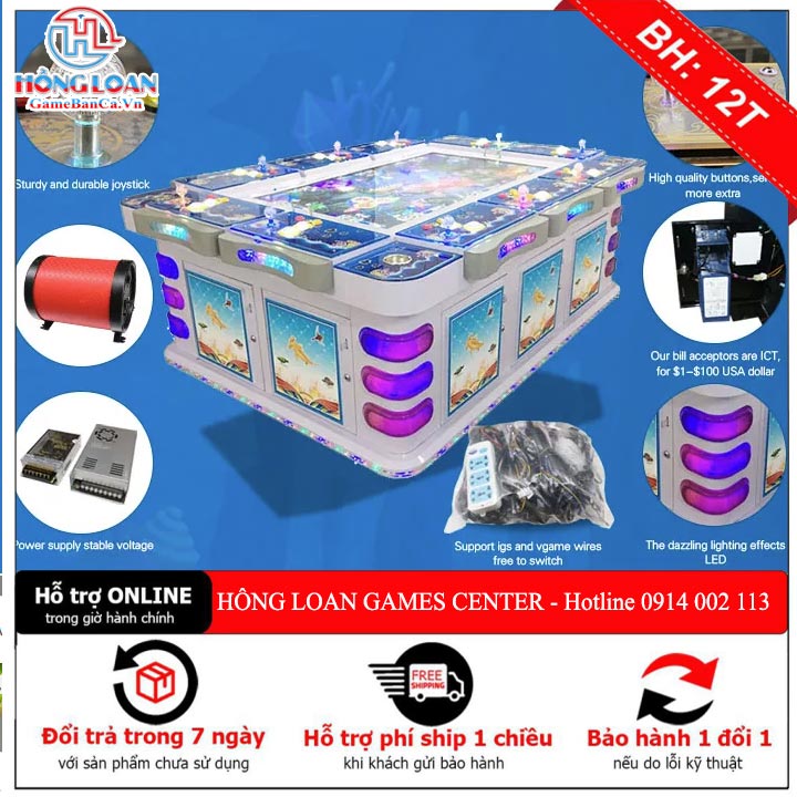 Phần mềm máy trò chơi bắn cá Kirin Slayer 8 người chơi bàn cá đại dương 3